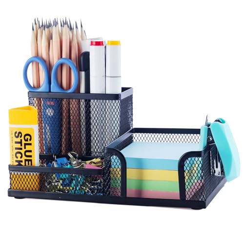 M&G Mesh Pen Holder Desk Organizers Pencil Holder for Desk Kit